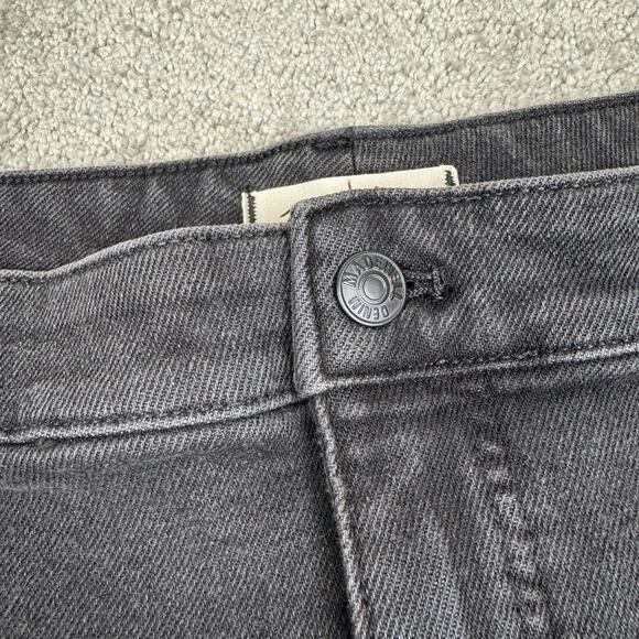 NWT Madewell High Rise Skinny Jeans 26W Black Starkey Wash Denim Plus Stretchy - Picture 14 of 16